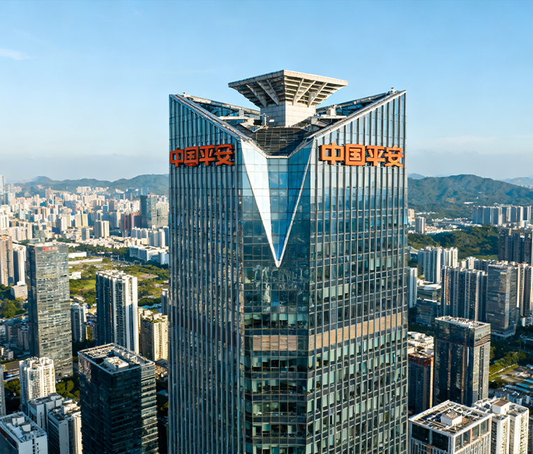 Progetto di appalto professionale per la fornitura di strutture in acciaio per l'edificio Ping An Credit Card a Shenzhen